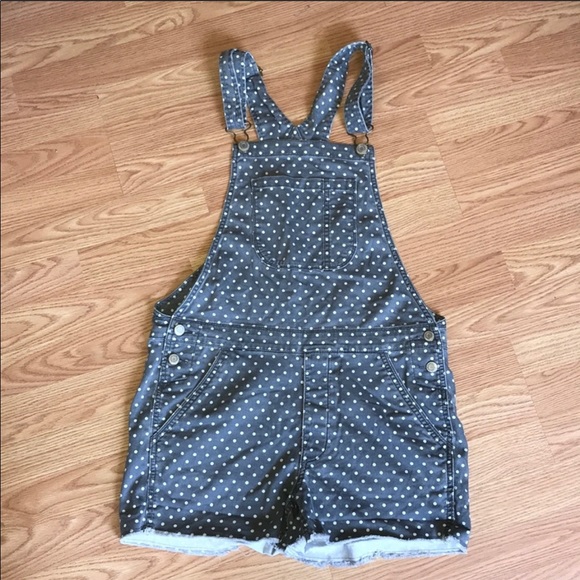 American Eagle Outfitters Other - American Eagle Polka Dot Overalls Shorts